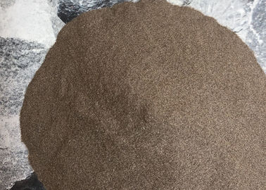 Brown Corundum F60 F80 Brown nung chảy Alumina Ferrice Oxit 0,1% Tối đa cho quá trình mài mòn phun cát