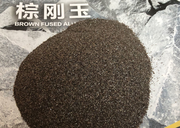 24 Grit Brown Hợp nhất Alumina Oxide F20 F24 Nguyên liệu mài mòn cho bánh xe nhựa